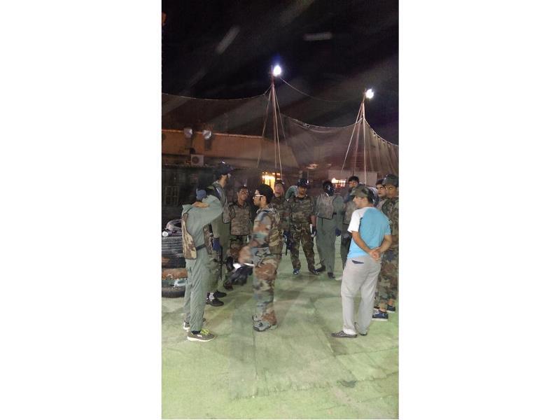 اردوي تفريحي پاينت بال